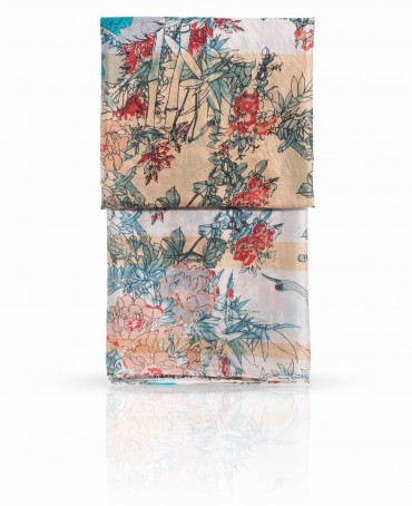 Палантин Женский SN-CRANE/BEIGE.RUST